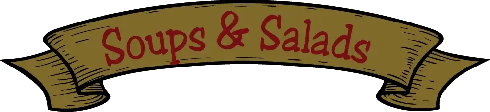 MENU 5 Soups and Salads